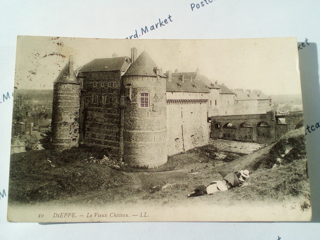 /France/Dieppe/FR_place_1907_Dieppe. Le Vieux Chateau.jpg